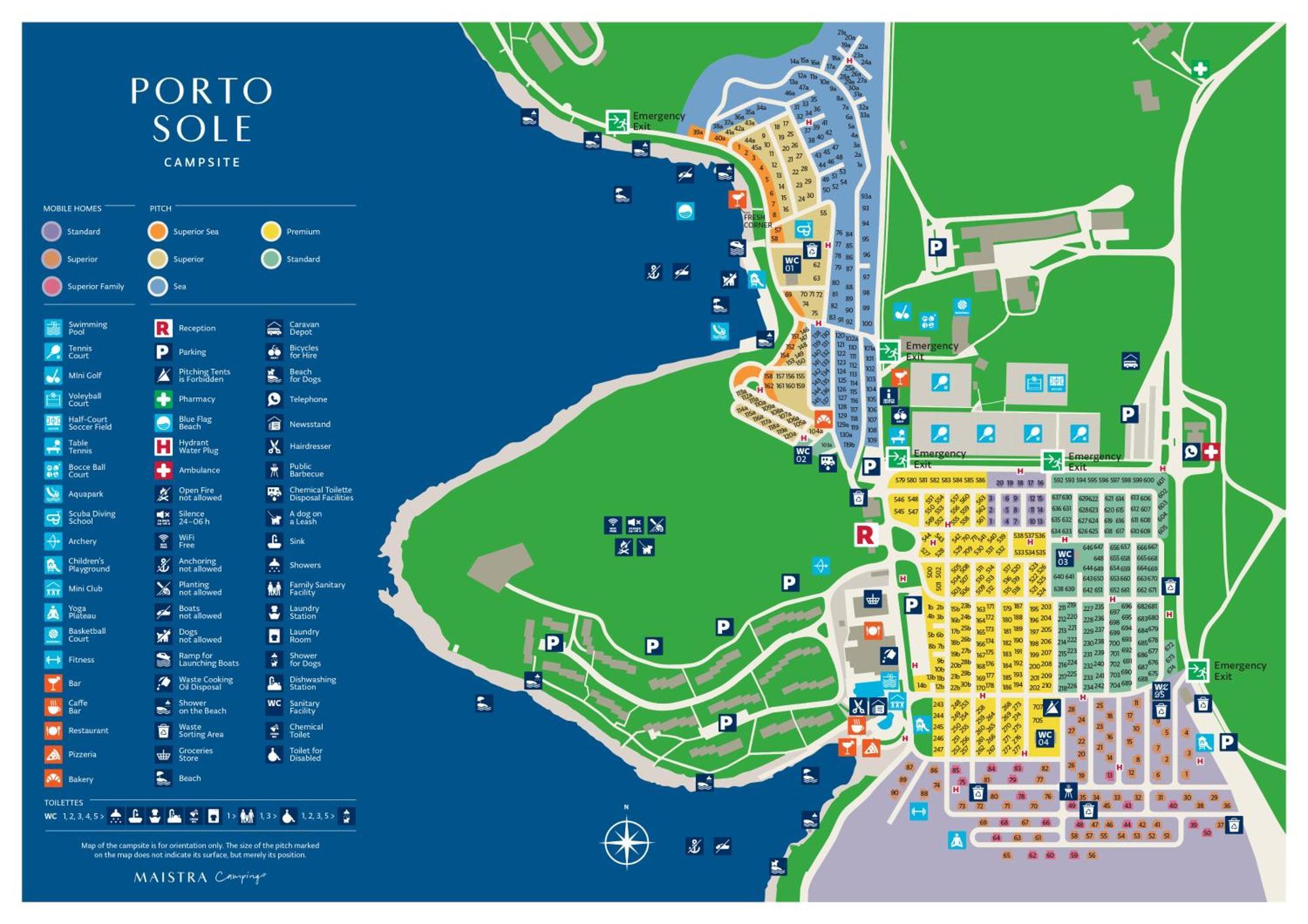 Maistra Camping Porto Sole Pitches Vrsar Exteriér fotografie